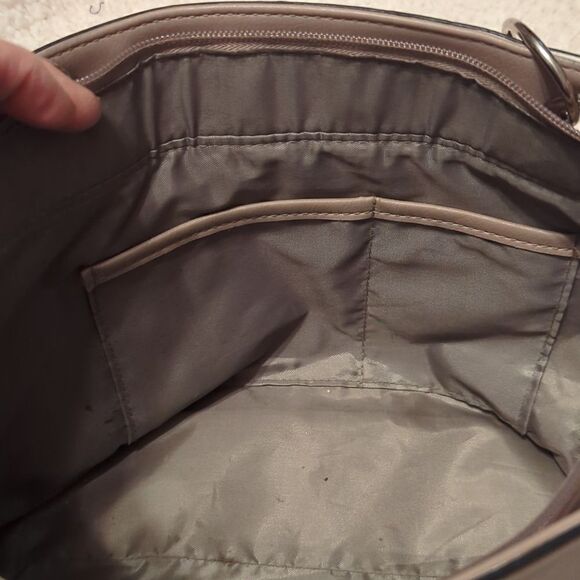 Nicole Miller Rafea design beautiful gray w silver accents designer - Picture 7 of 13